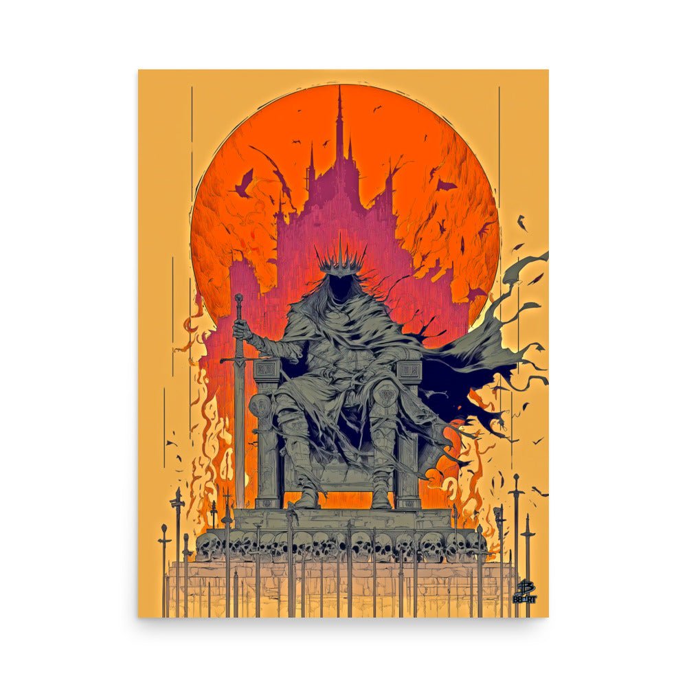 The Hollow King – Photo Paper Poster - BBairt