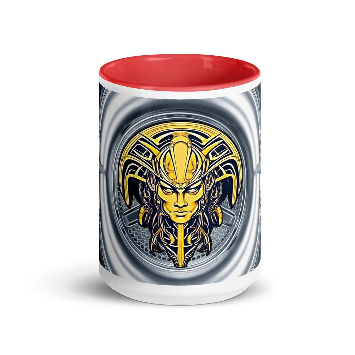 The Mask of Valor: Kara - Mug with Color Inside - BBairt
