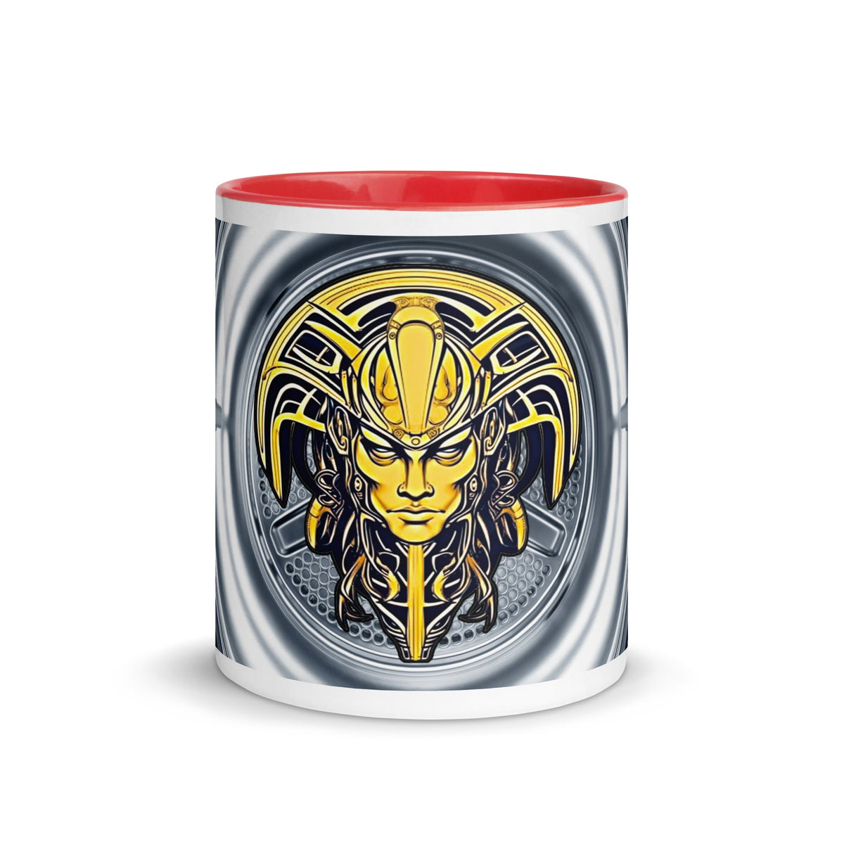 The Mask of Valor: Kara - Mug with Color Inside - BBairt