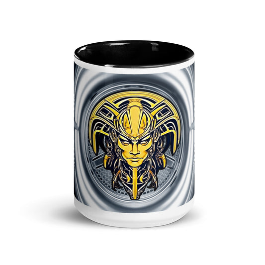 The Mask of Valor: Kara - Mug with Color Inside - BBairt
