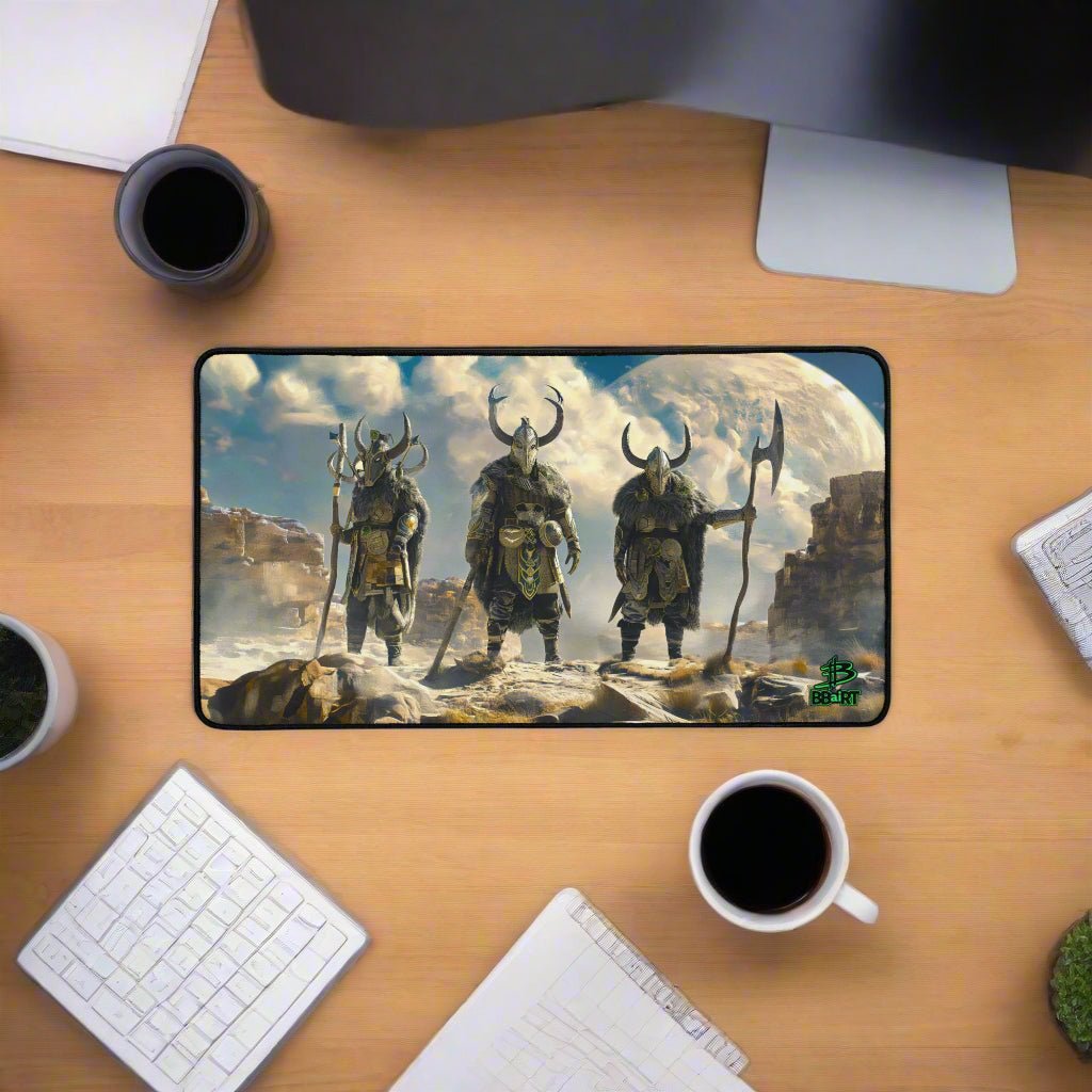The Moonwardens' Frontier – Desk Mat - BBairt