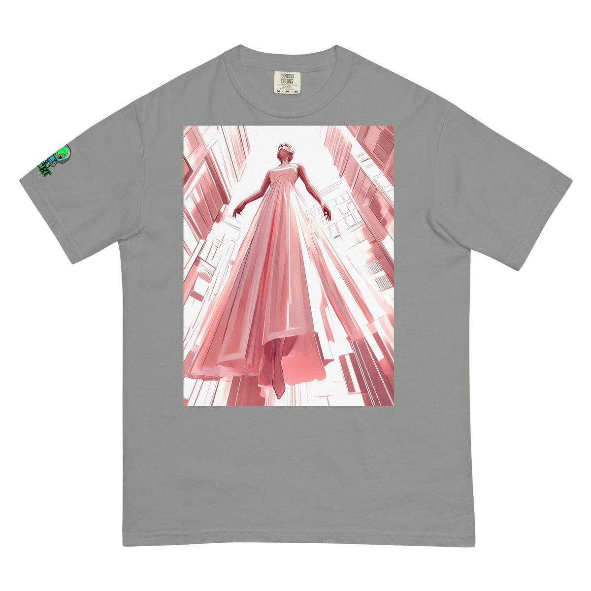 The Radiant Ascension - Unisex garment - dyed heavyweight t-shirt - BBairt