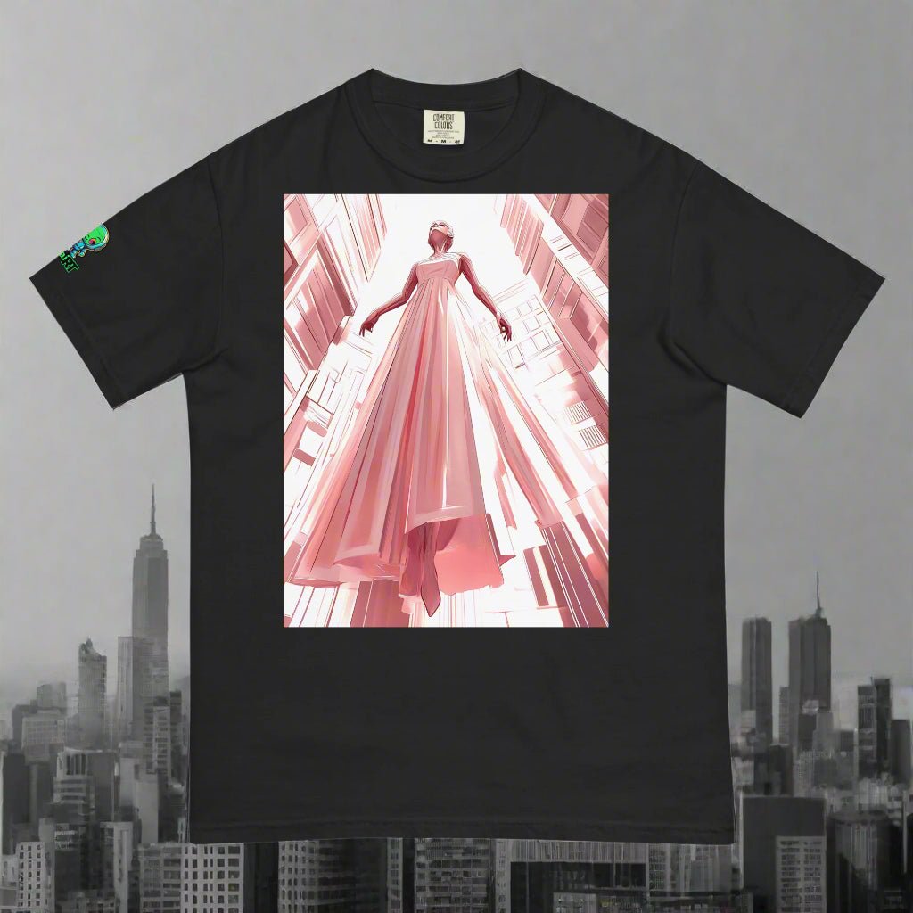 The Radiant Ascension - Unisex garment - dyed heavyweight t-shirt - BBairt