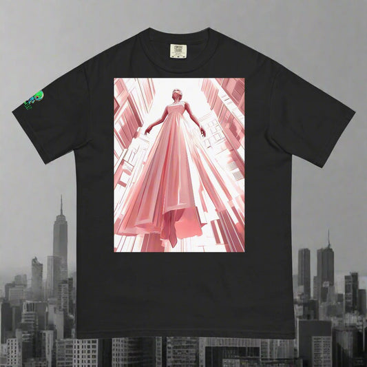 The Radiant Ascension - Unisex garment - dyed heavyweight t-shirt - BBairt