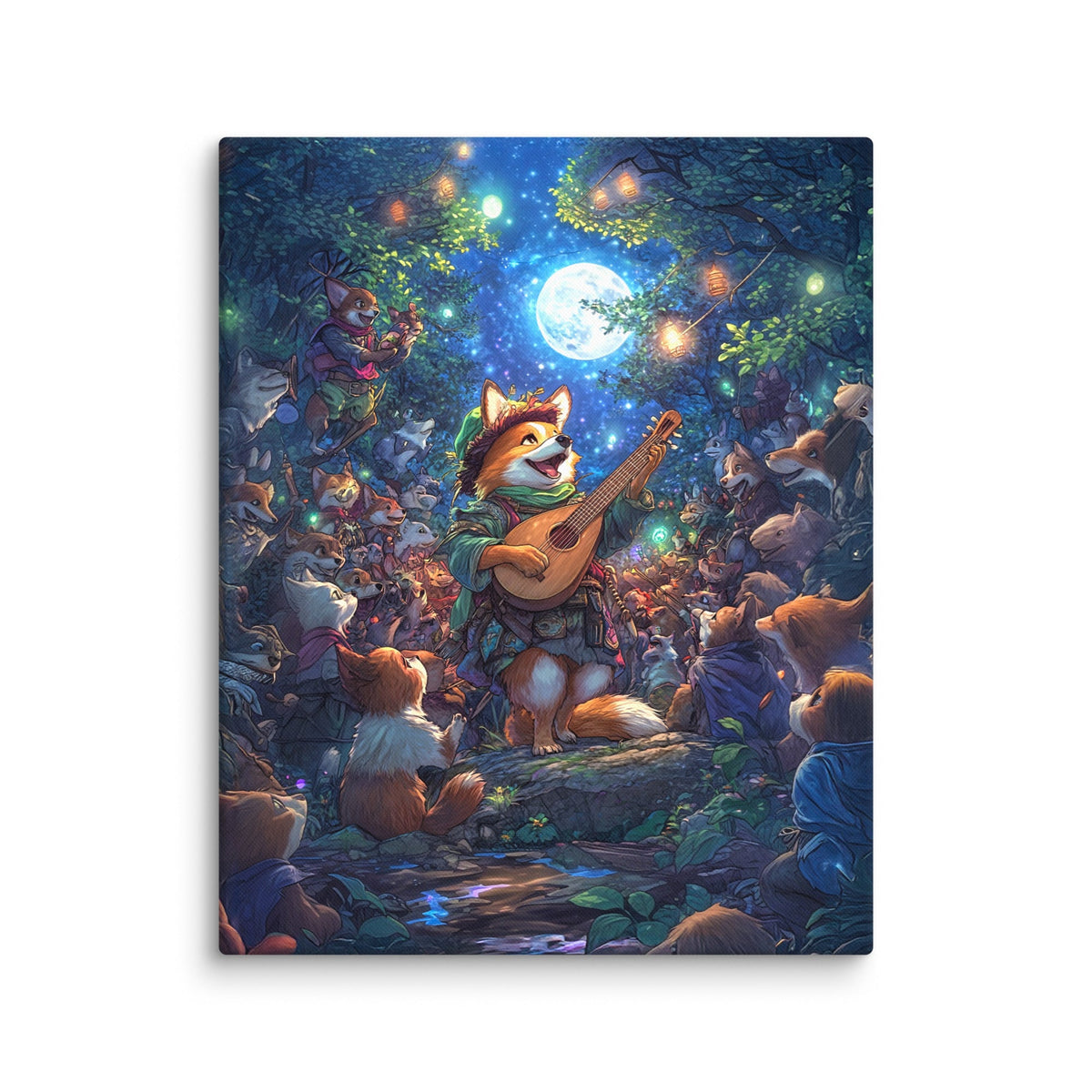 The Woodland Serenade – Canvas Print - BBairt