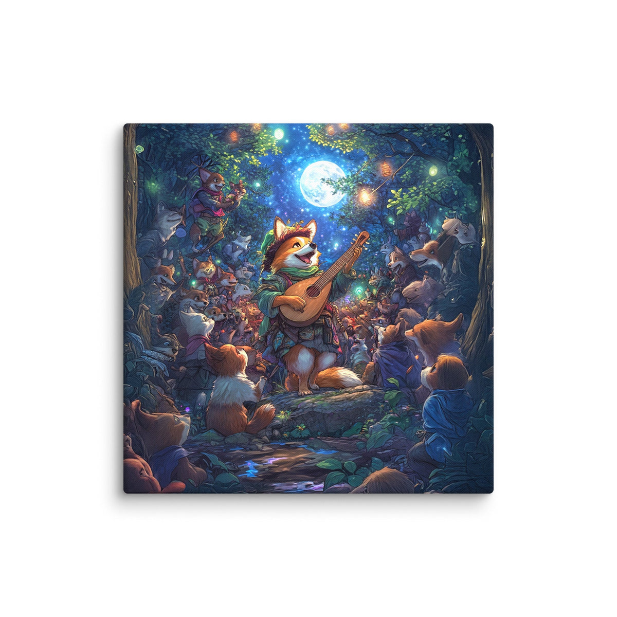 The Woodland Serenade – Canvas Print - BBairt