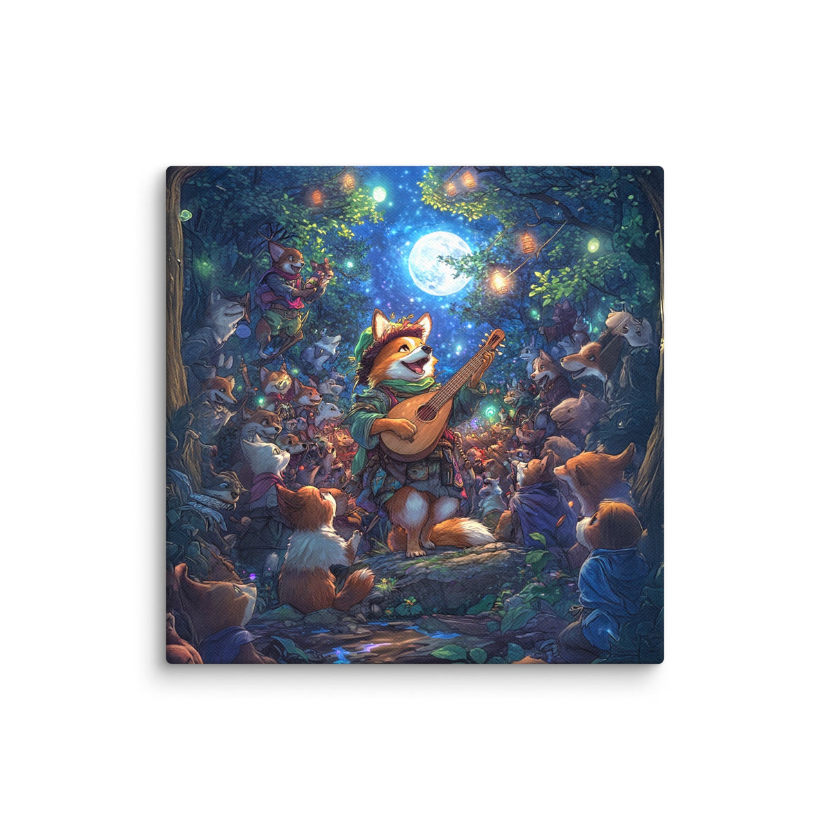 The Woodland Serenade – Canvas Print - BBairt
