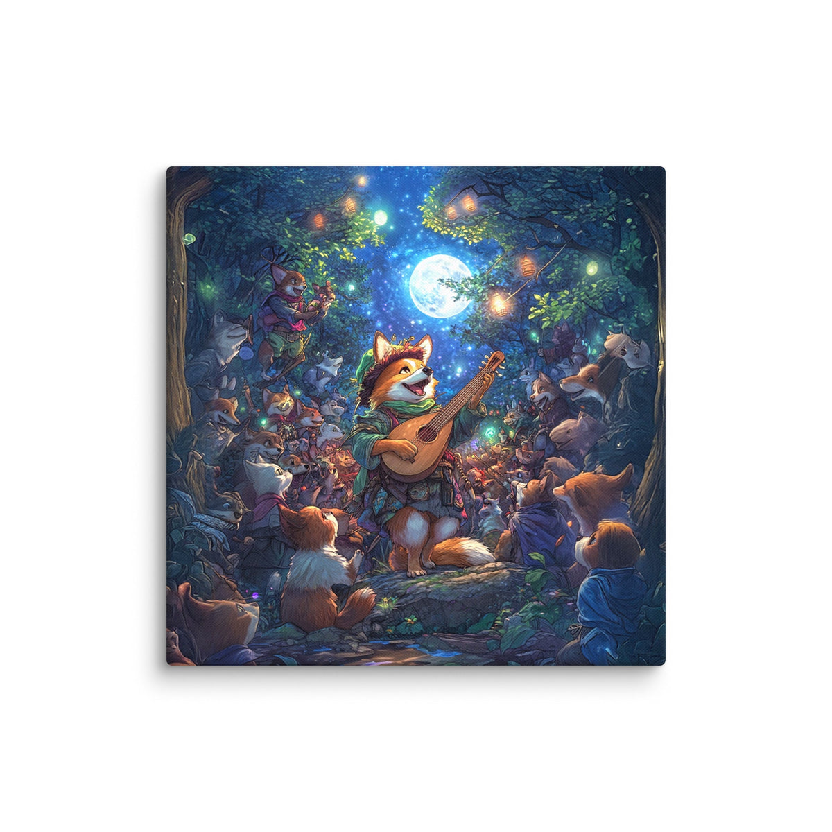 The Woodland Serenade – Canvas Print - BBairt