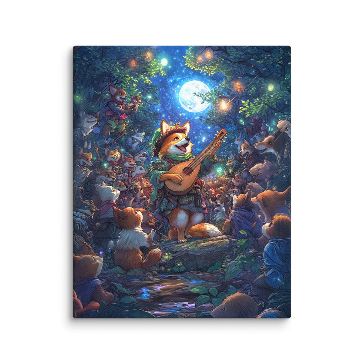 The Woodland Serenade – Canvas Print - BBairt