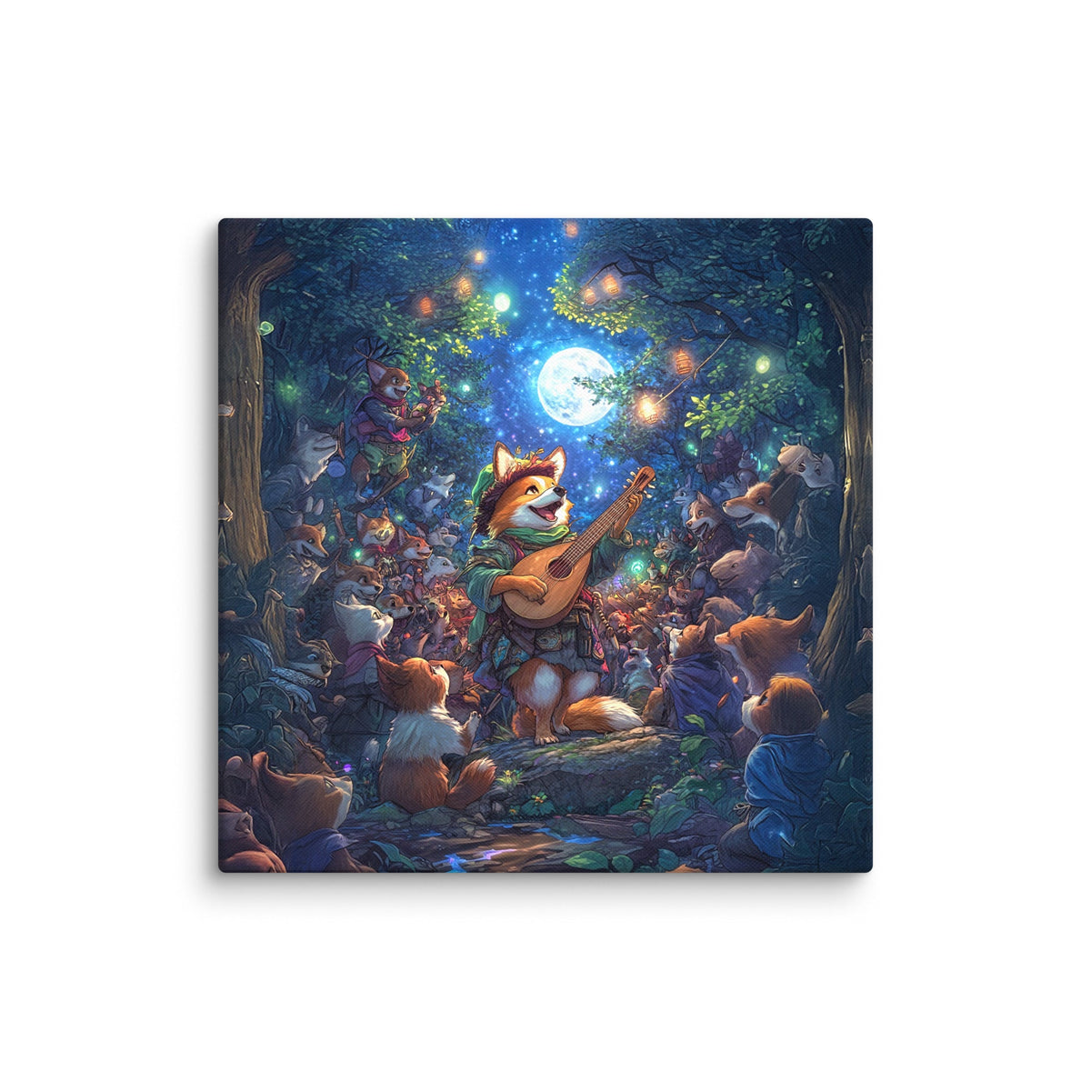 The Woodland Serenade – Canvas Print - BBairt