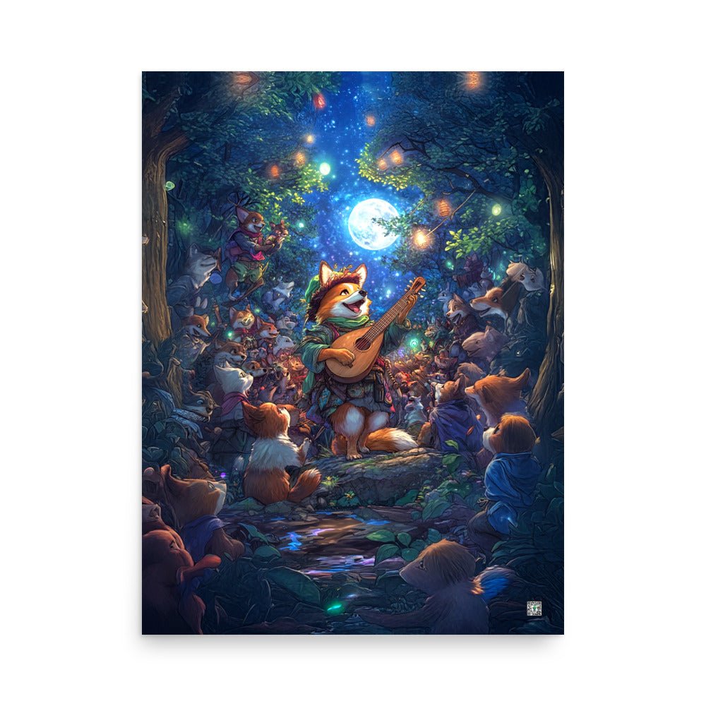 The Woodland Serenade – Matte Poster - BBairt