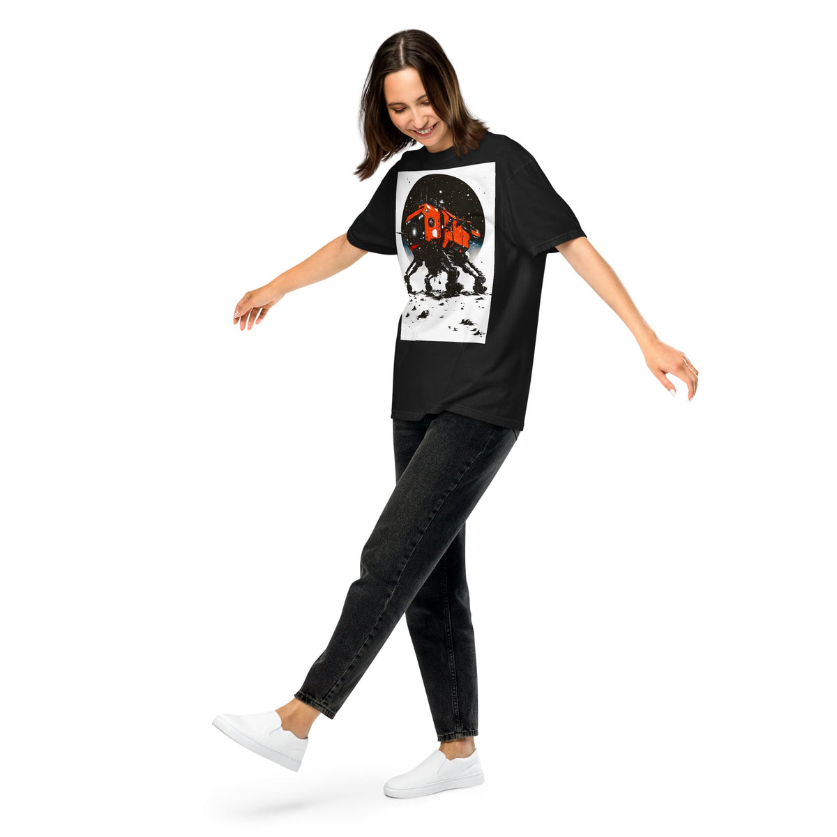 Titan Rover - Unisex garment - dyed heavyweight t-shirt - BBairt