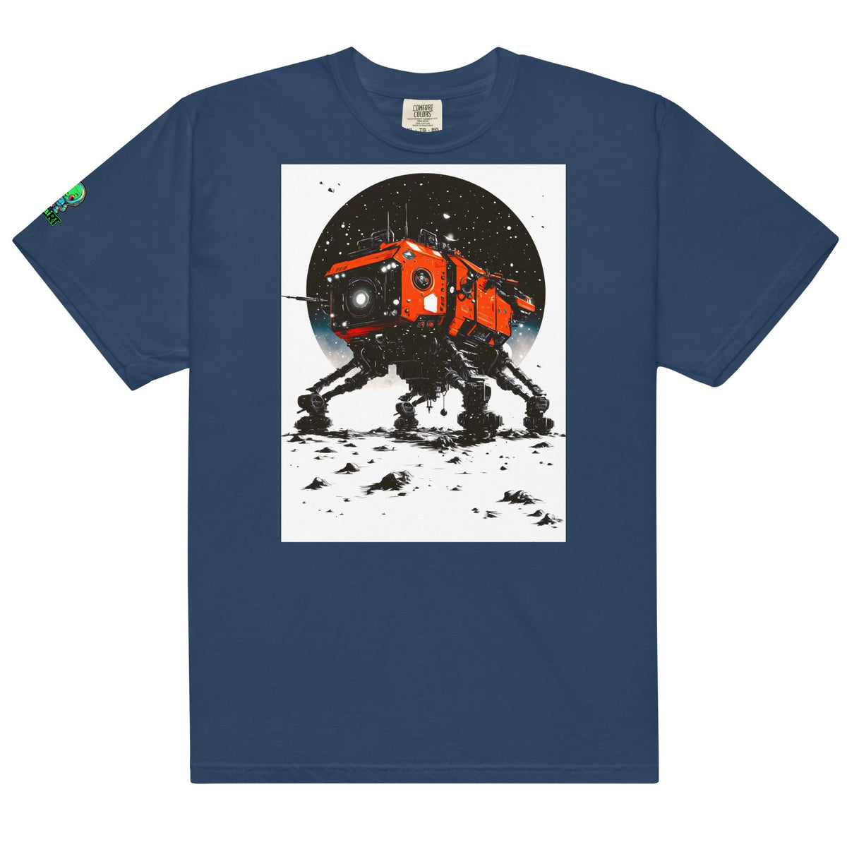 Titan Rover - Unisex garment - dyed heavyweight t-shirt - BBairt