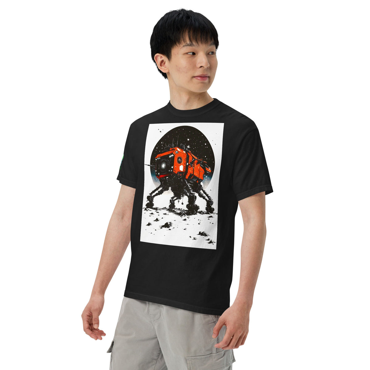 Titan Rover - Unisex garment - dyed heavyweight t-shirt - BBairt
