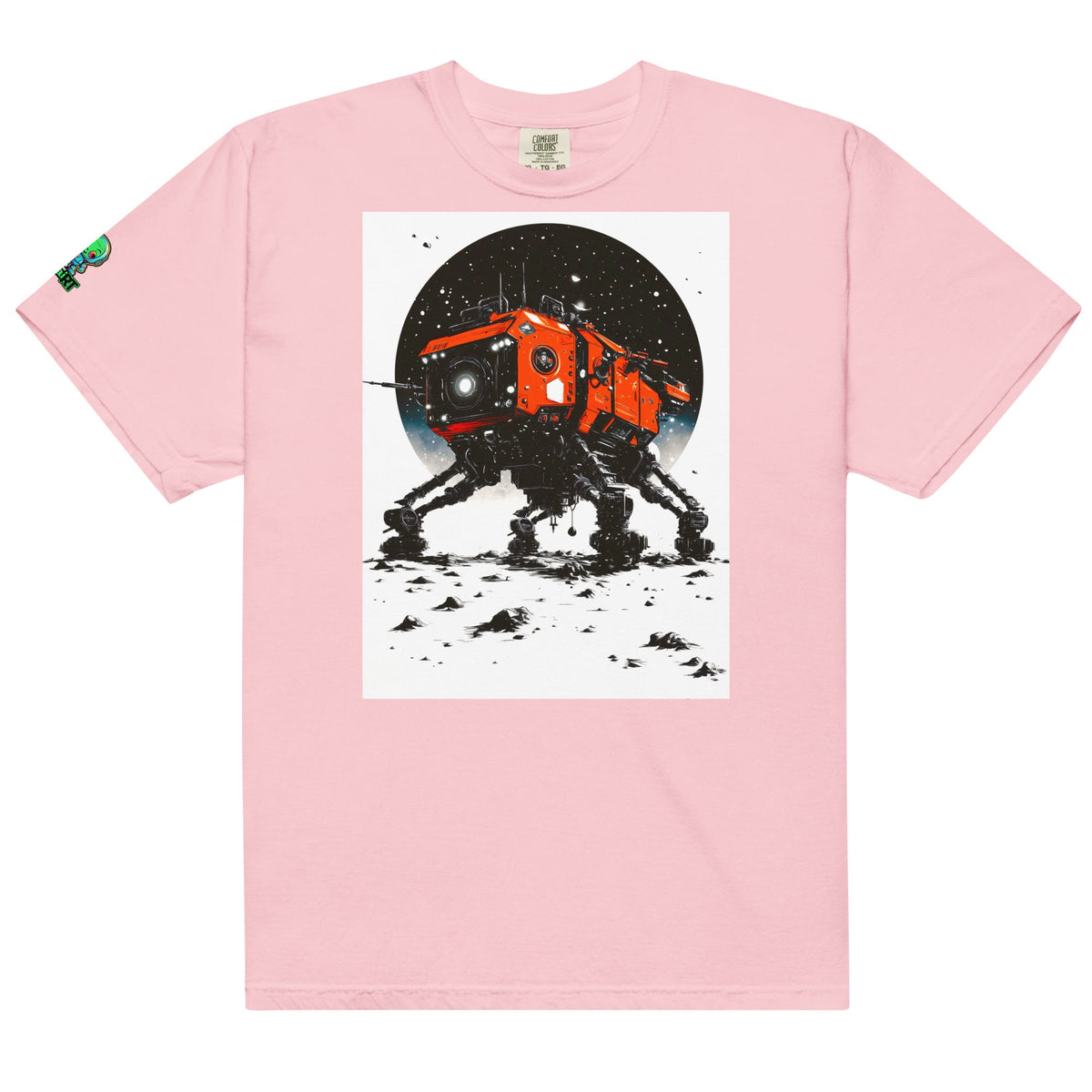 Titan Rover - Unisex garment - dyed heavyweight t-shirt - BBairt