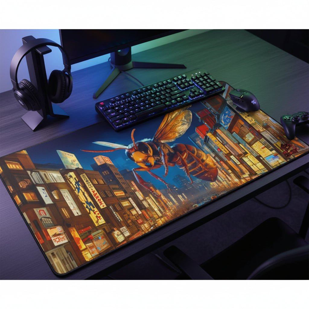 Tokyo Tower Terror Desk Mat - Kaiju Capitals