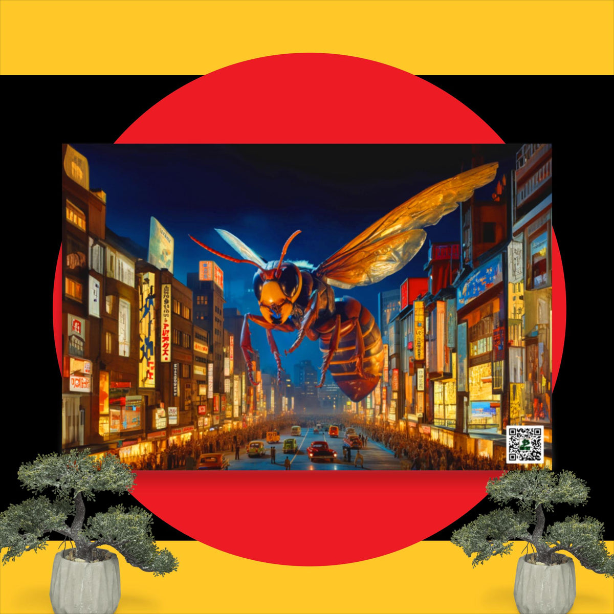 Tokyo Tower Terror - Photo paper poster - BBairt