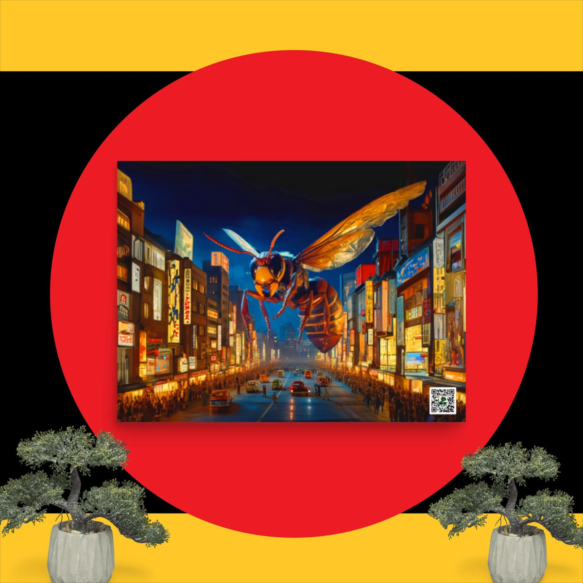 Tokyo Tower Terror - Photo paper poster - BBairt