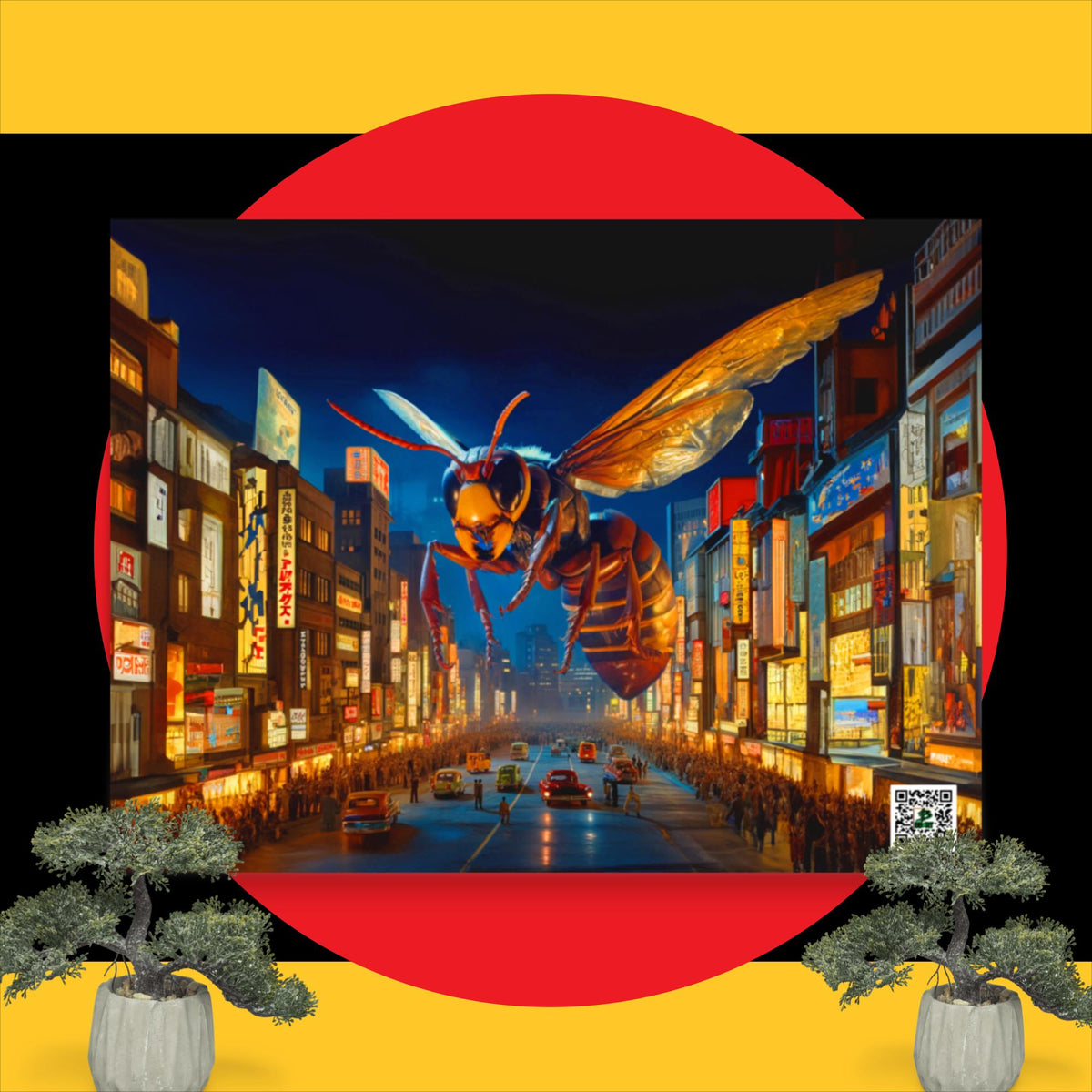 Tokyo Tower Terror - Photo paper poster - BBairt