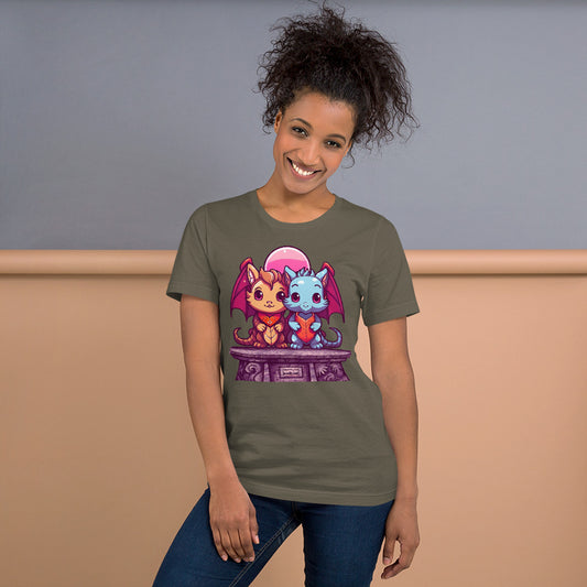 Purrfire at Sparkleclaw - Unisex t-shirt
