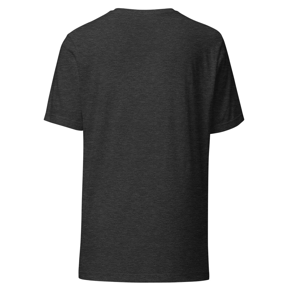 Heard. Yes Chef! unisex staple T-shirt — dark grey heather back view mockup