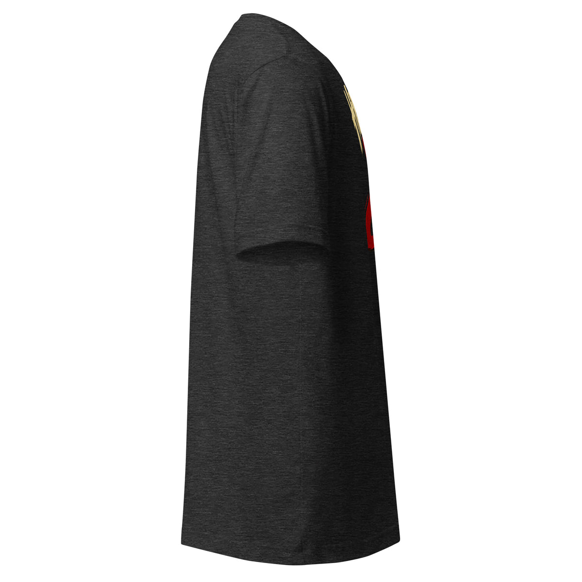 Heard. Yes Chef! unisex staple T-shirt — dark grey heather right view mockup