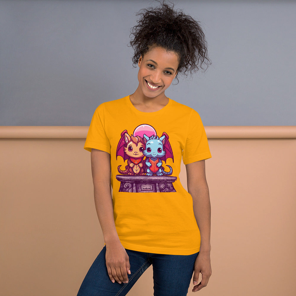 Purrfire and Sparkleclaw - Unisex t-shirt