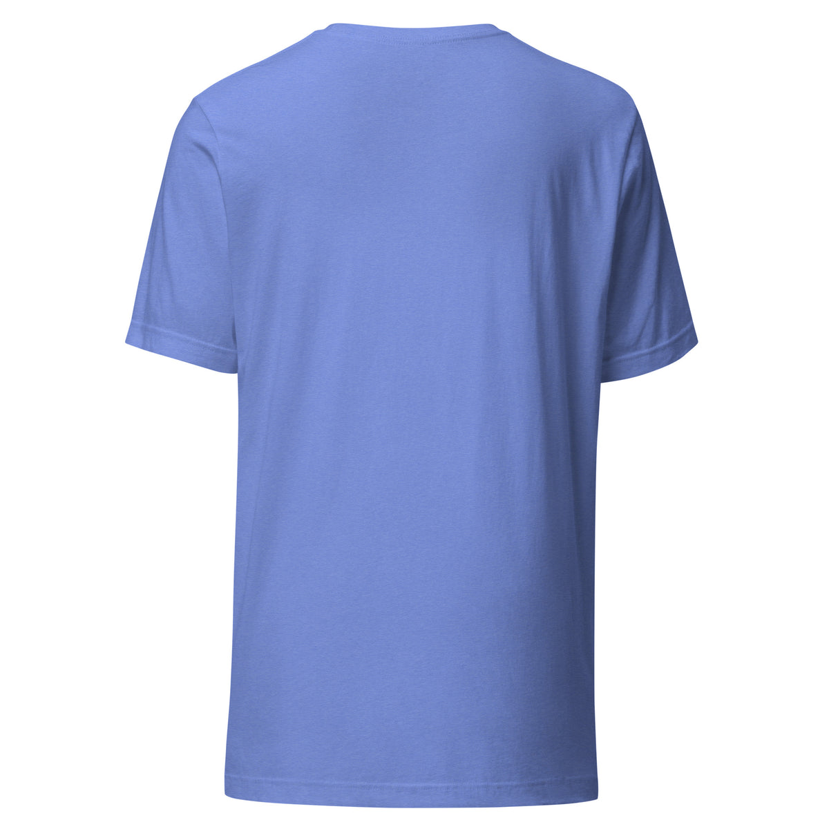 Heard. Yes Chef! unisex staple T-shirt — heather columbia blue back view mockup