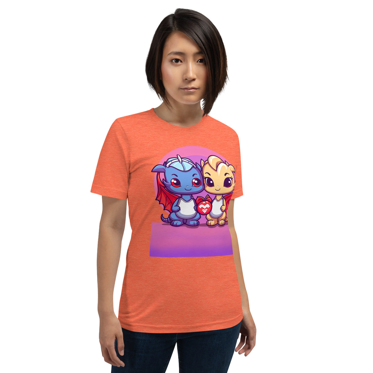 Lovelight and Heartflame - Unisex t-shirt