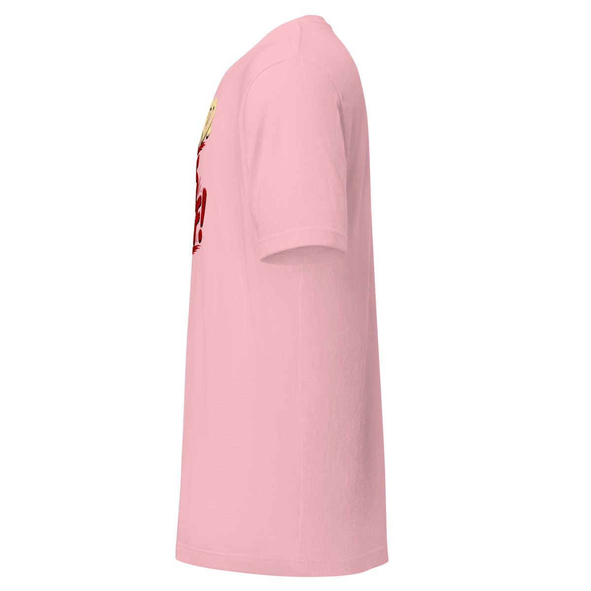 Heard. Yes Chef! unisex staple T-shirt — pink left view mockup