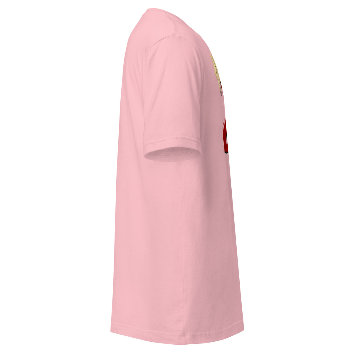 Heard. Yes Chef! unisex staple T-shirt — pink right view mockup