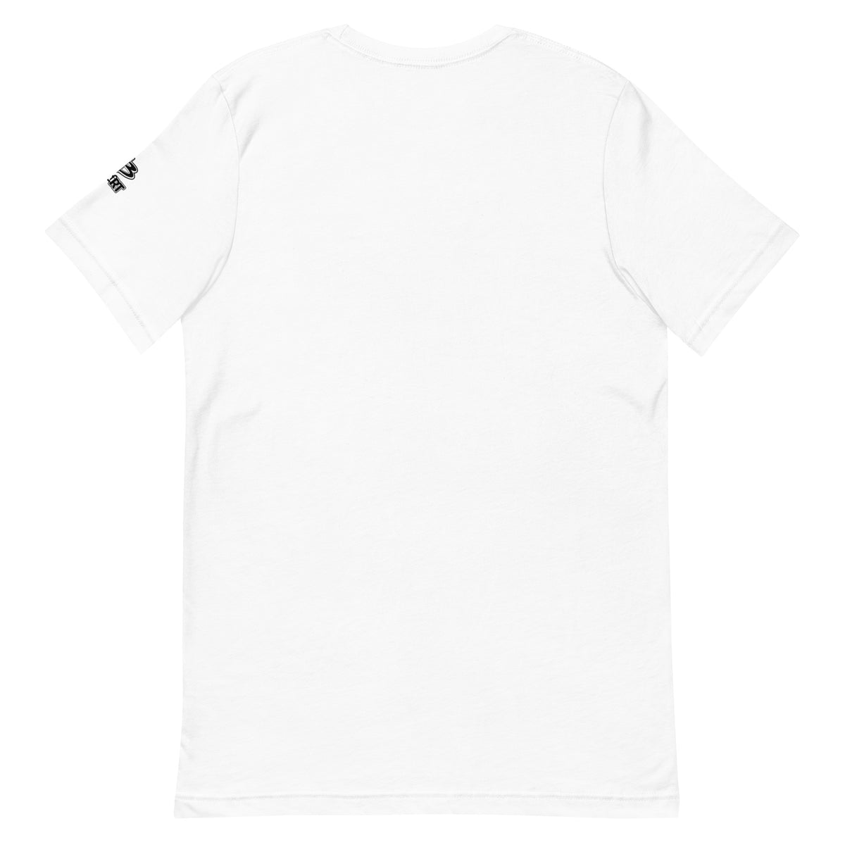 Royal Rinse Laundry – Birds of Labor unisex staple T-shirt, white back view mockup
