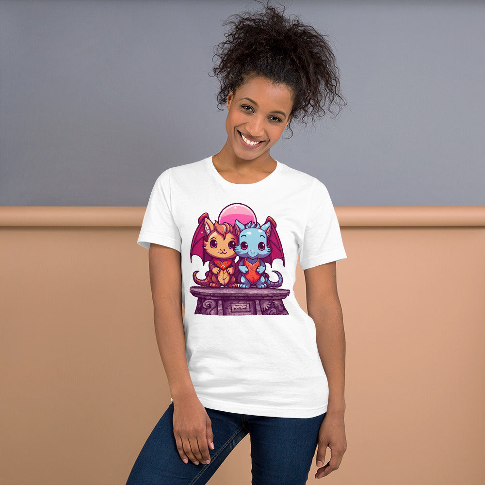 Purrfire and Sparkleclaw - Unisex t-shirt