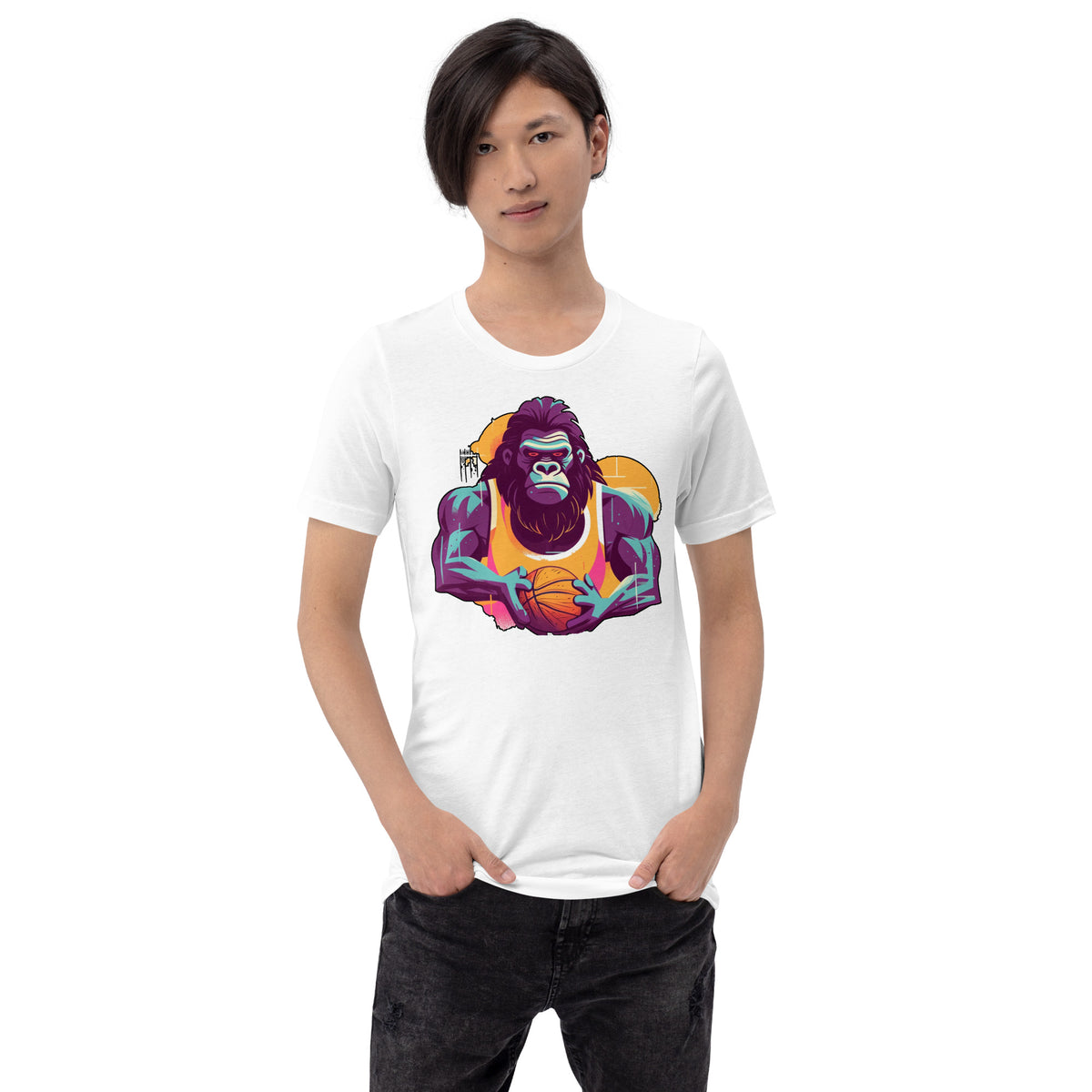 Hoops Hominid - Unisex na t-shirt