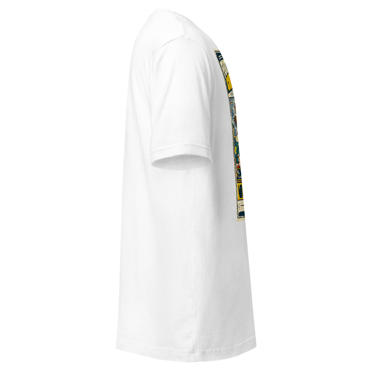 Feathernest Childcare – Birds of Labor unisex staple T-shirt, white right view mockup