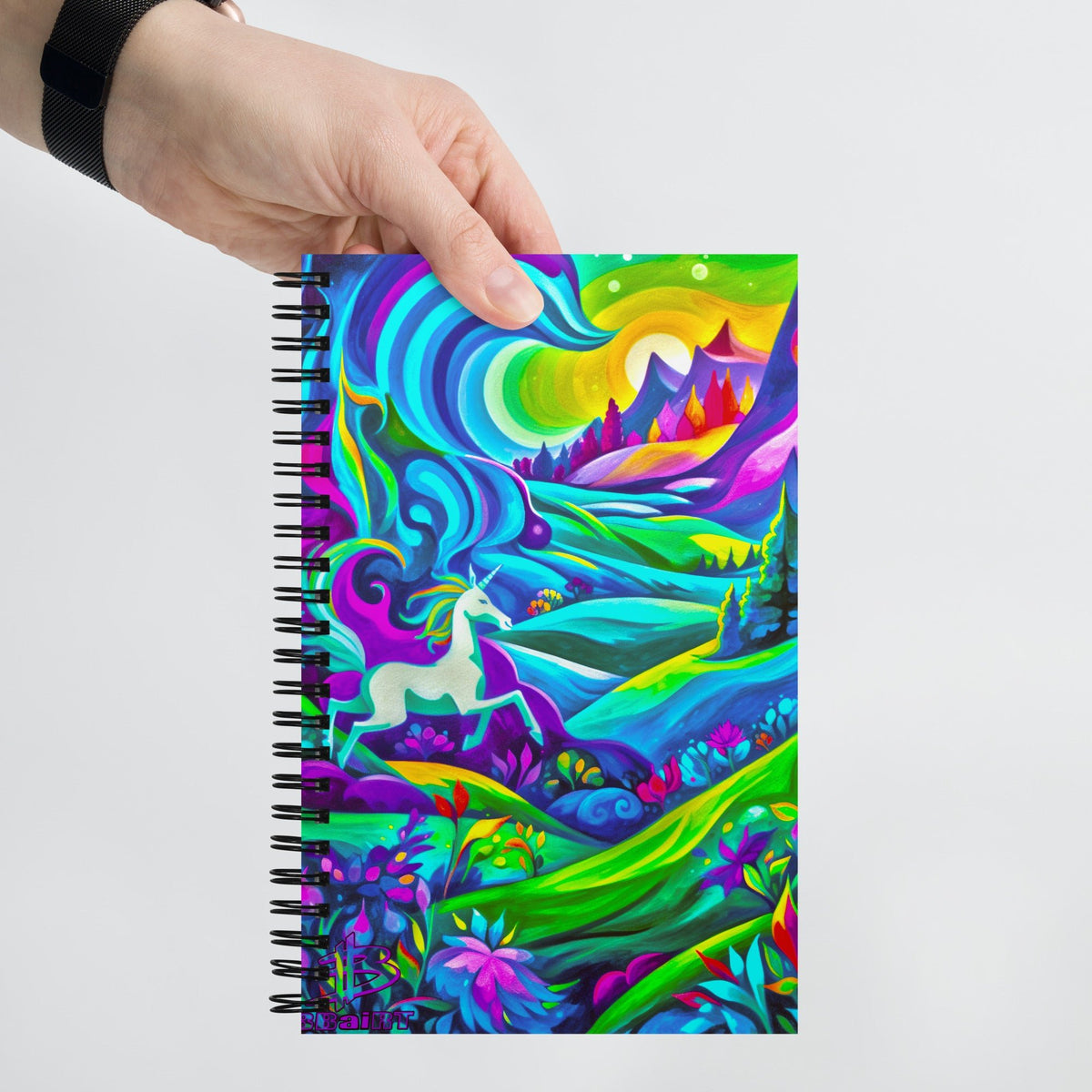 Valley of Seraphina - Spiral notebook - BBairt