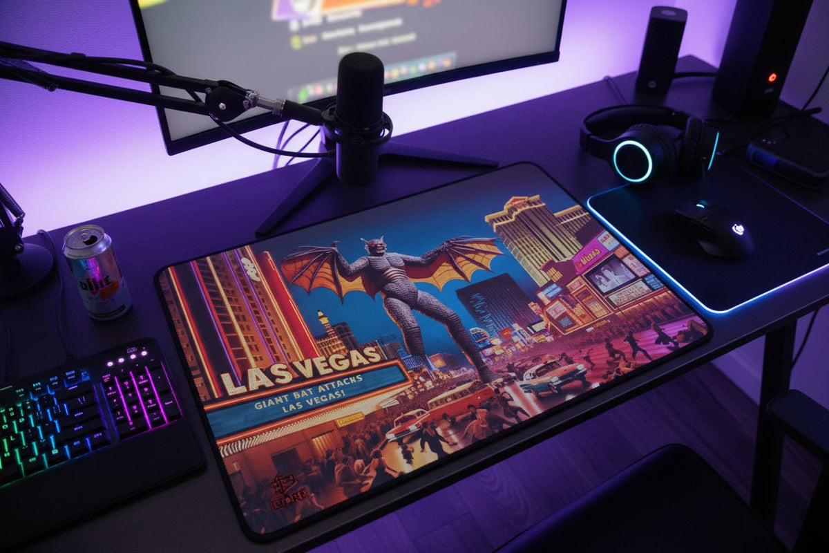 Vegas Nocturne – Desk Mat - BBairt