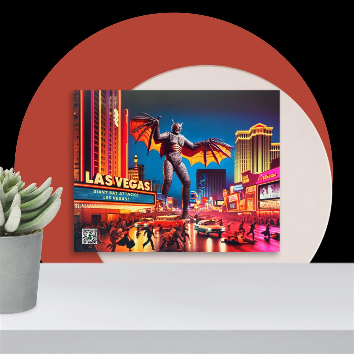 Vegas Nocturne - Photo paper poster - BBairt