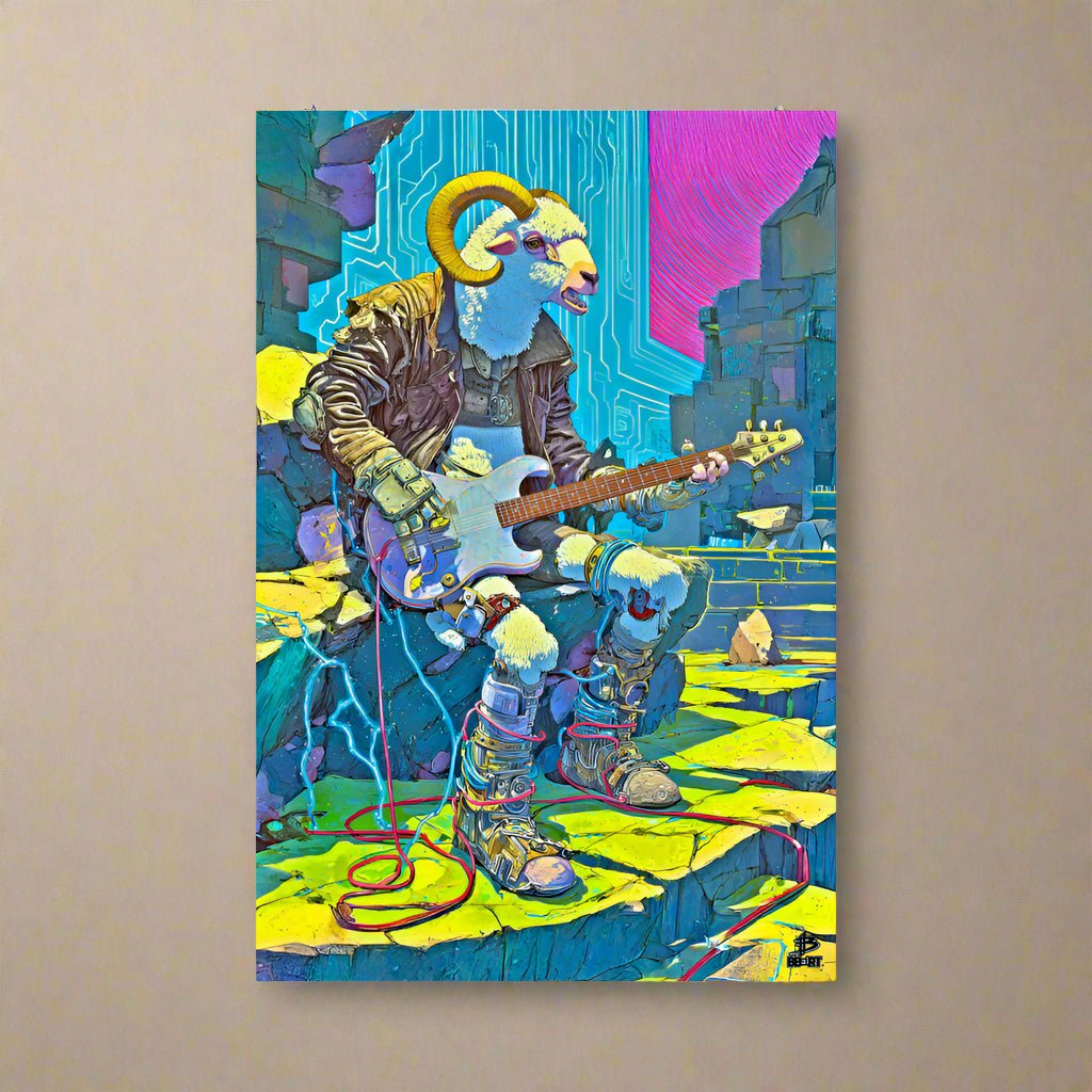 Voltage Riff – Photo Paper Poster - BBairt