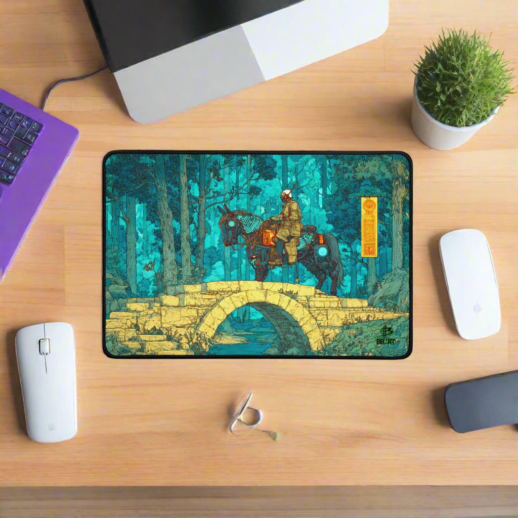 Warden of the Iron Steed Desk Mat from BBairt