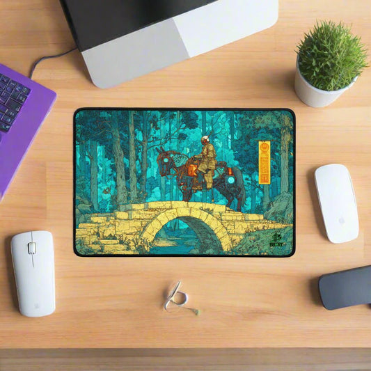 Warden of the Iron Steed Desk Mat from BBairt
