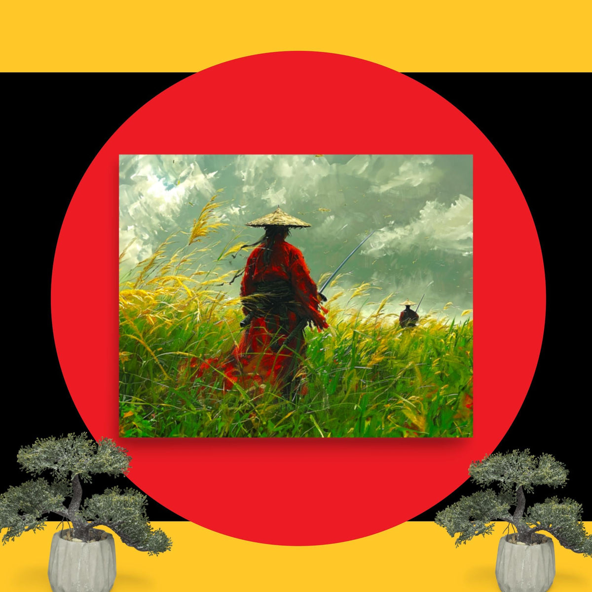 Warriors on the Horizon - Photo paper poster - BBairt