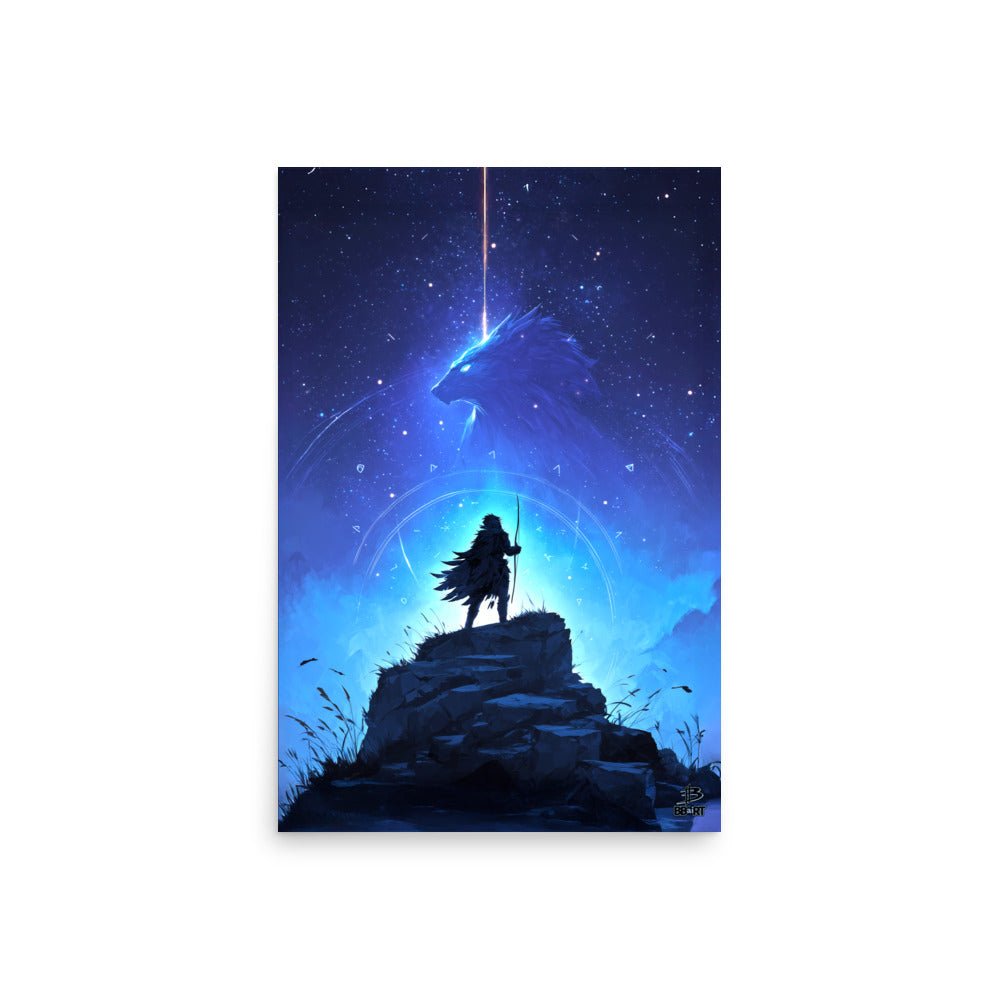 Watcher of the Wolf Star – Photo Paper Poster - BBairt