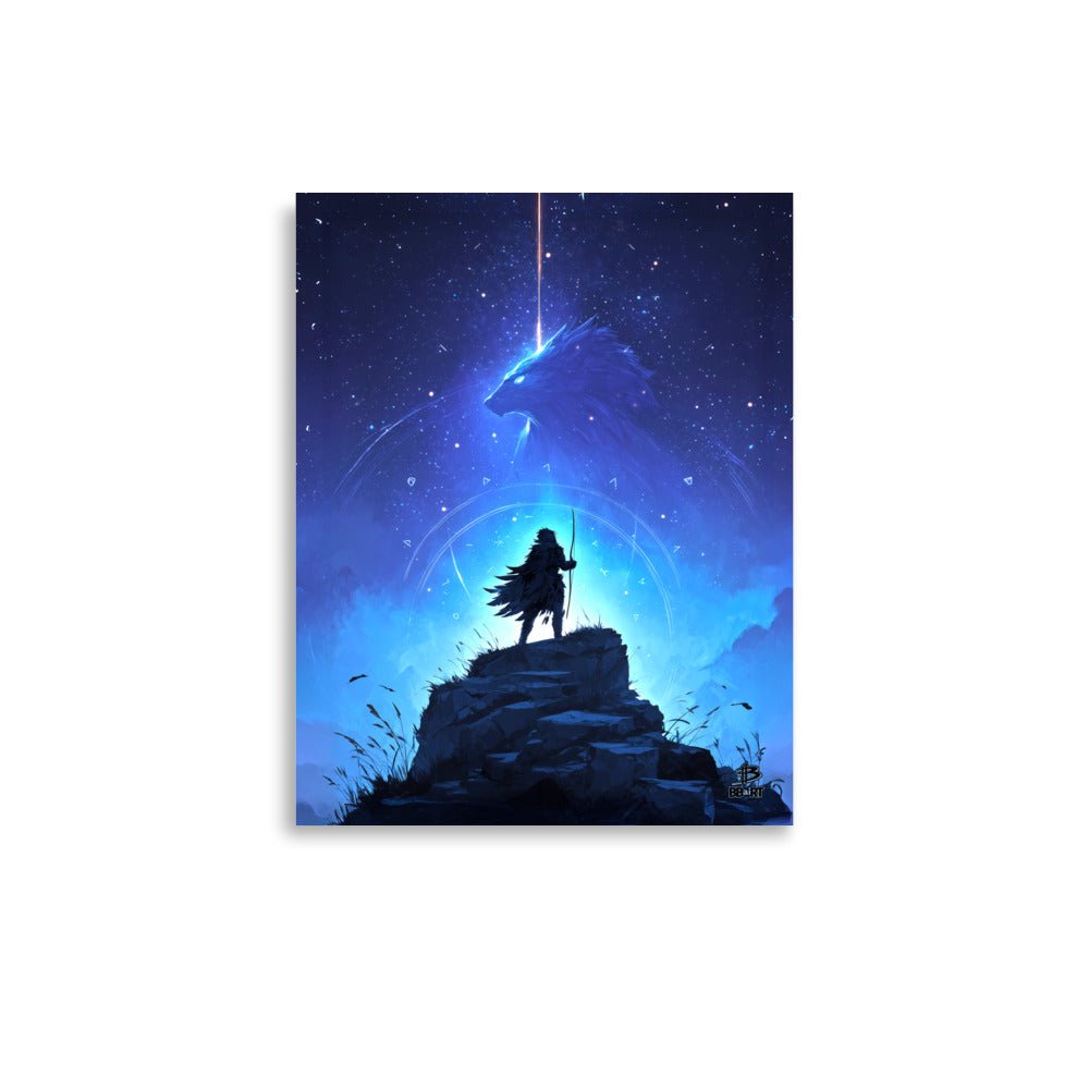 Watcher of the Wolf Star – Photo Paper Poster - BBairt