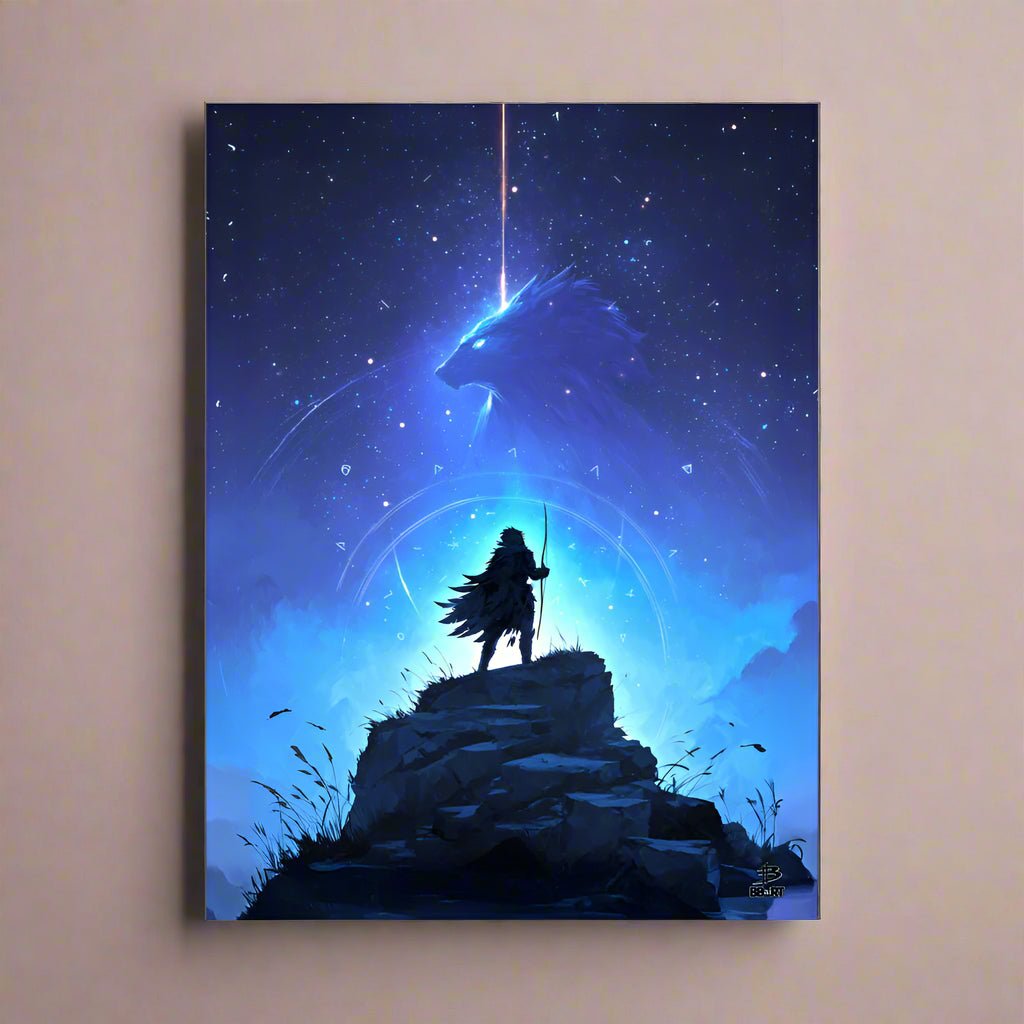 Watcher of the Wolf Star – Photo Paper Poster - BBairt