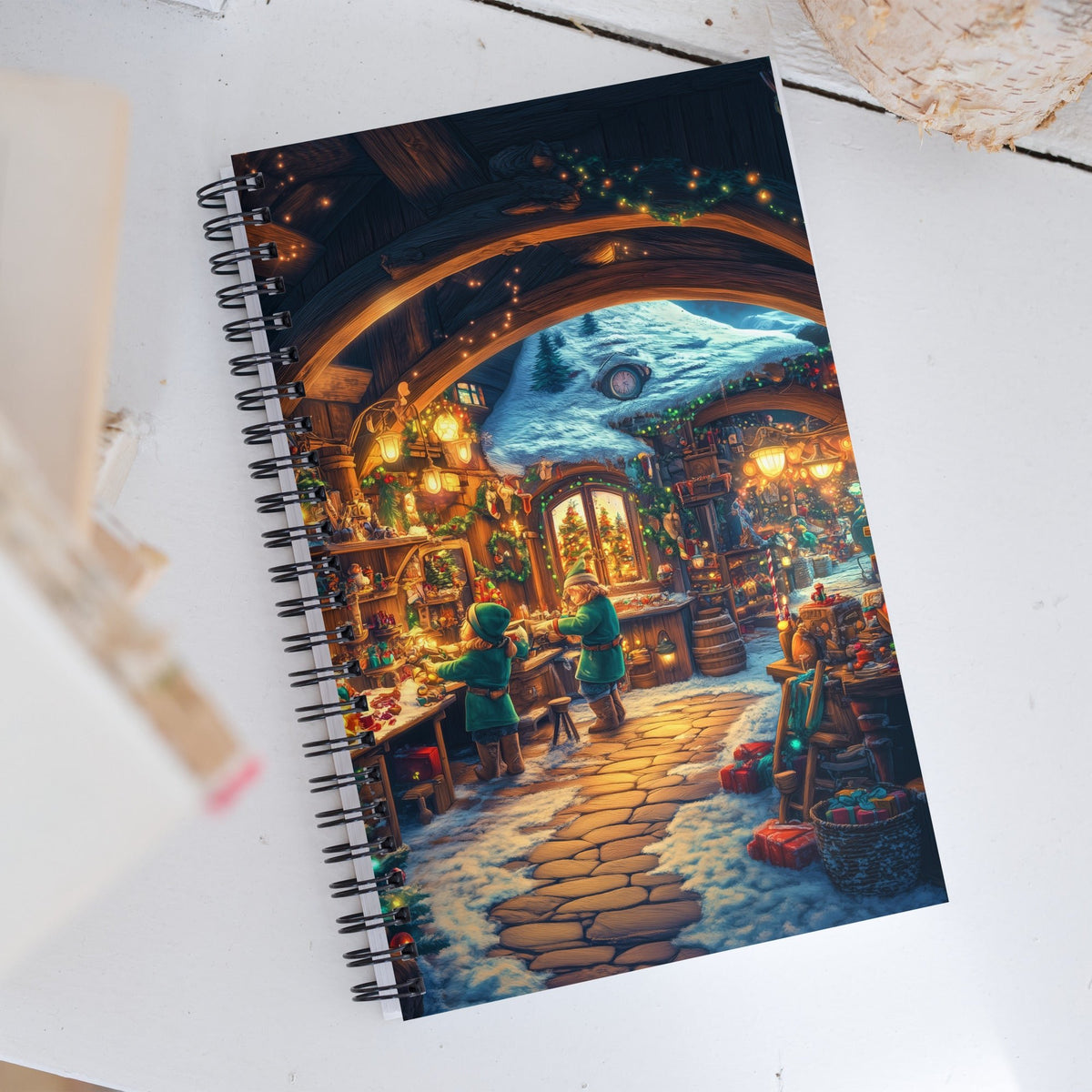Workshop Wonders Spiral Notebook - Mythic Jheyz Collection - BBairt