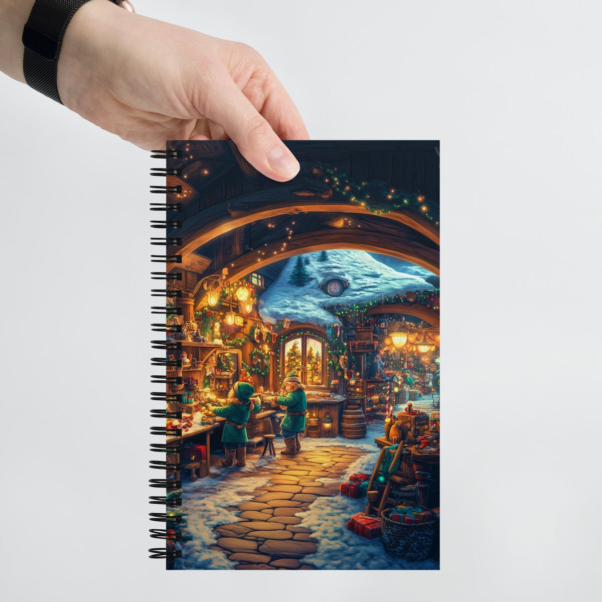 Workshop Wonders Spiral Notebook - Mythic Jheyz Collection - BBairt