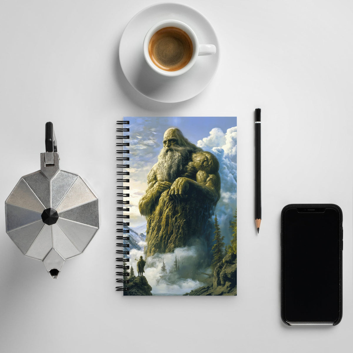 Ymir’s Creation Spiral Notebook - Mythic Jheyz Collection - BBairt